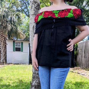 Mexican shoulder blouse